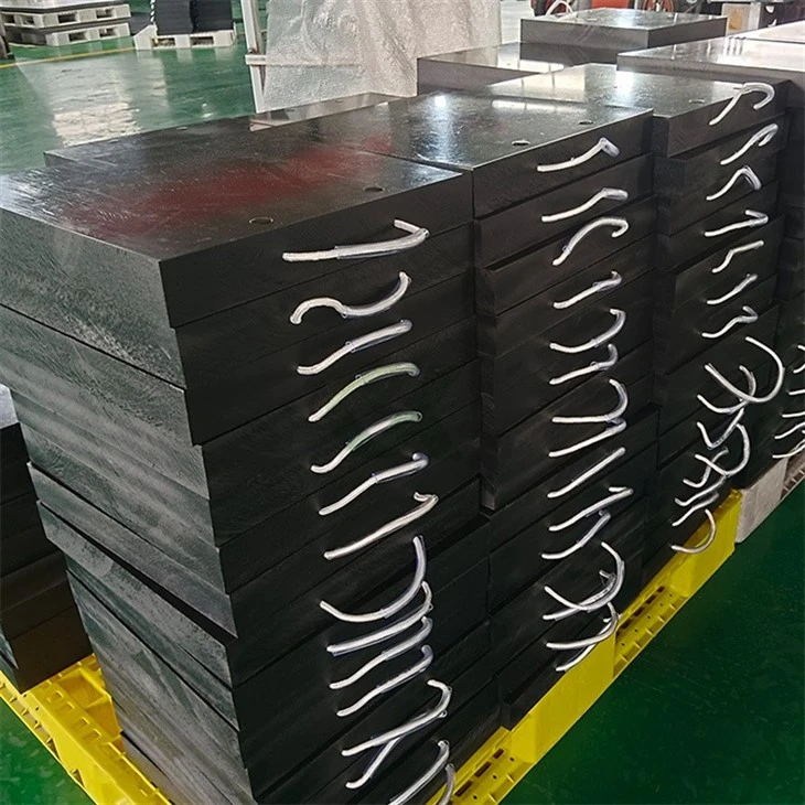 Crane pad custom size and thickness detail